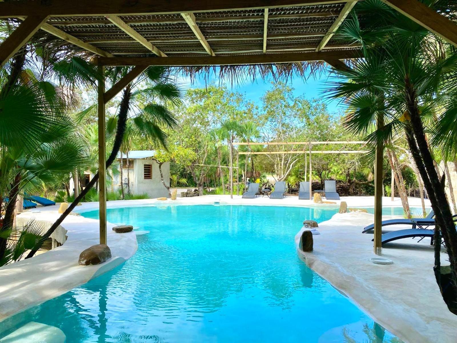 Kin Resort Lodge Maya Beach Esterno foto